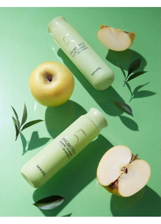 5 Probiotics Шампунь з яблучним оцтом Apple V 300 мл MASIL (369445266)