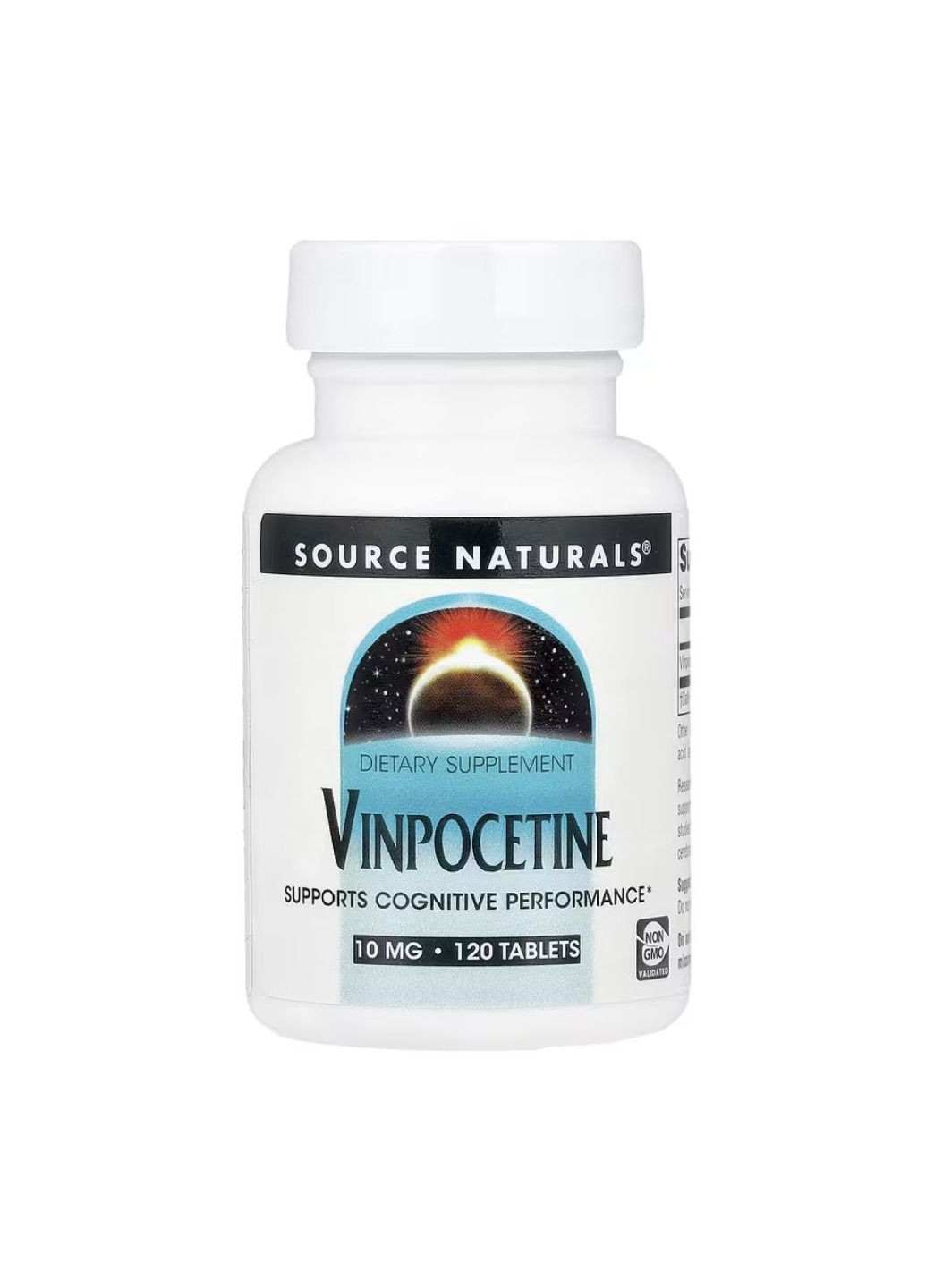 Добавка Vinpocetine 10mg - 120 tabs Source Naturals (330105407)
