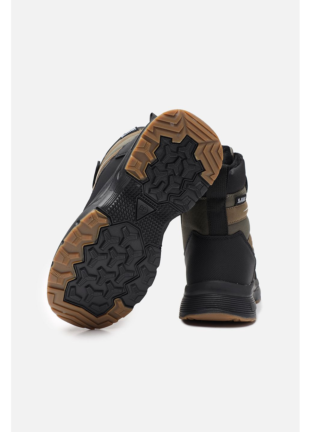 Зимние термосапоги для мальчика цвет хаки цб-00279567 Yuki