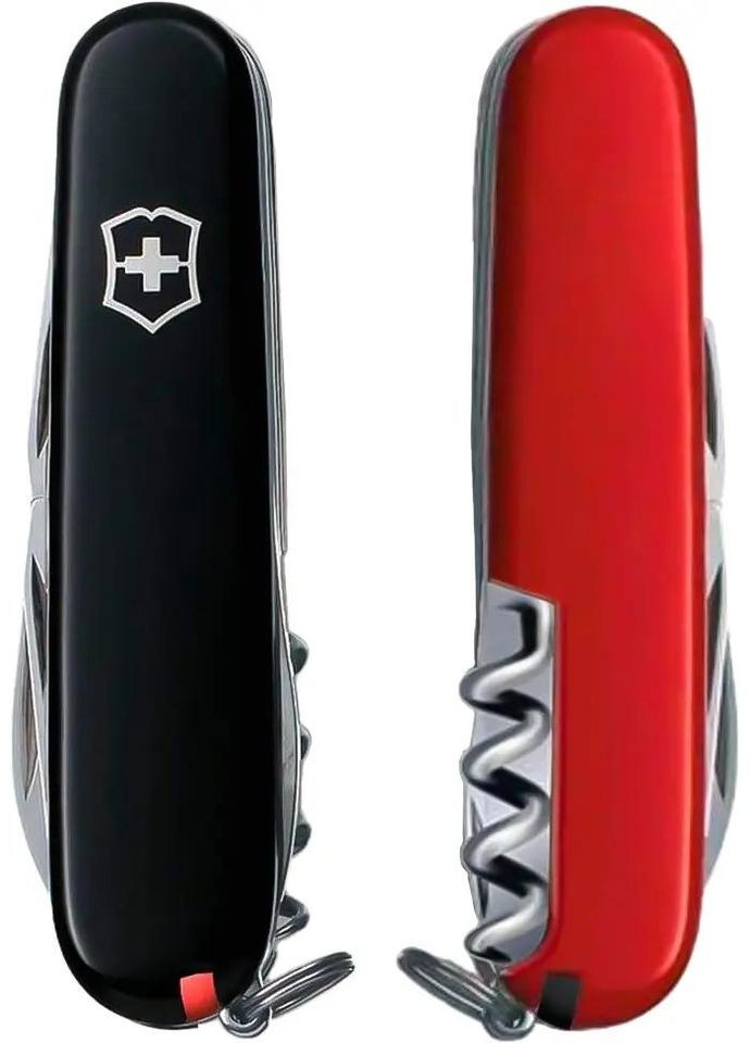 Нож Spartan Ukraine 1.3603.3.1. Черный / Красный RZCOM18 Victorinox (316447558)