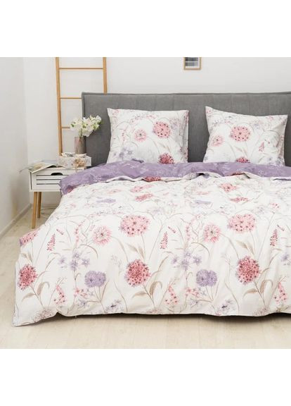 Постільна білизна євро Сатин Twill 776-E 220х200 см Viluta (366574685)