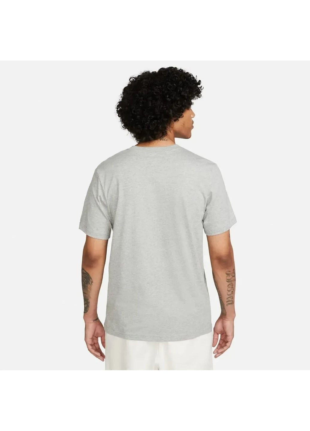 Сіра футболка чоловіча m nsw sp ss top grey Nike