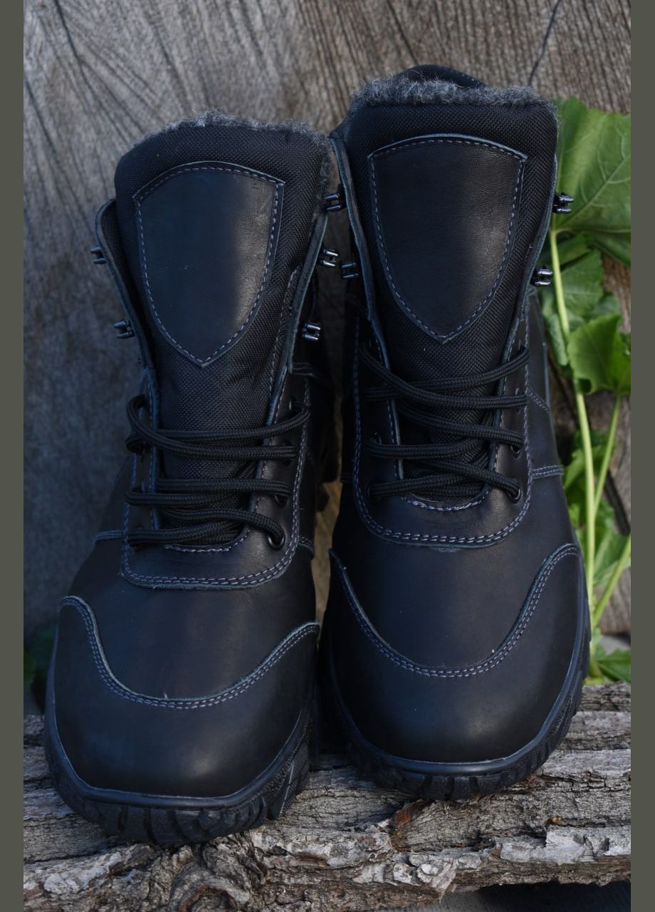 Берцы Летние Мужские Тактические Ботинки. 36-48р Черные. Полностью Натуральная кожа! MSLM-1028 No Brand (289384691)