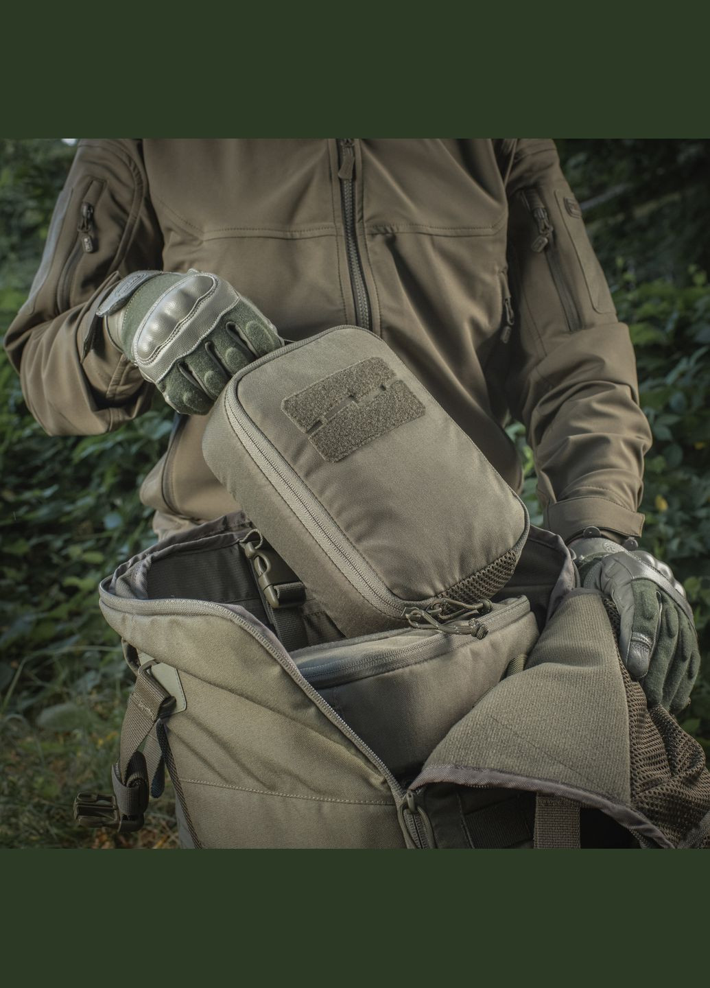 Органайзер утилітарний Elite Small (22х14 см) Ranger Green M-TAC (303262199)