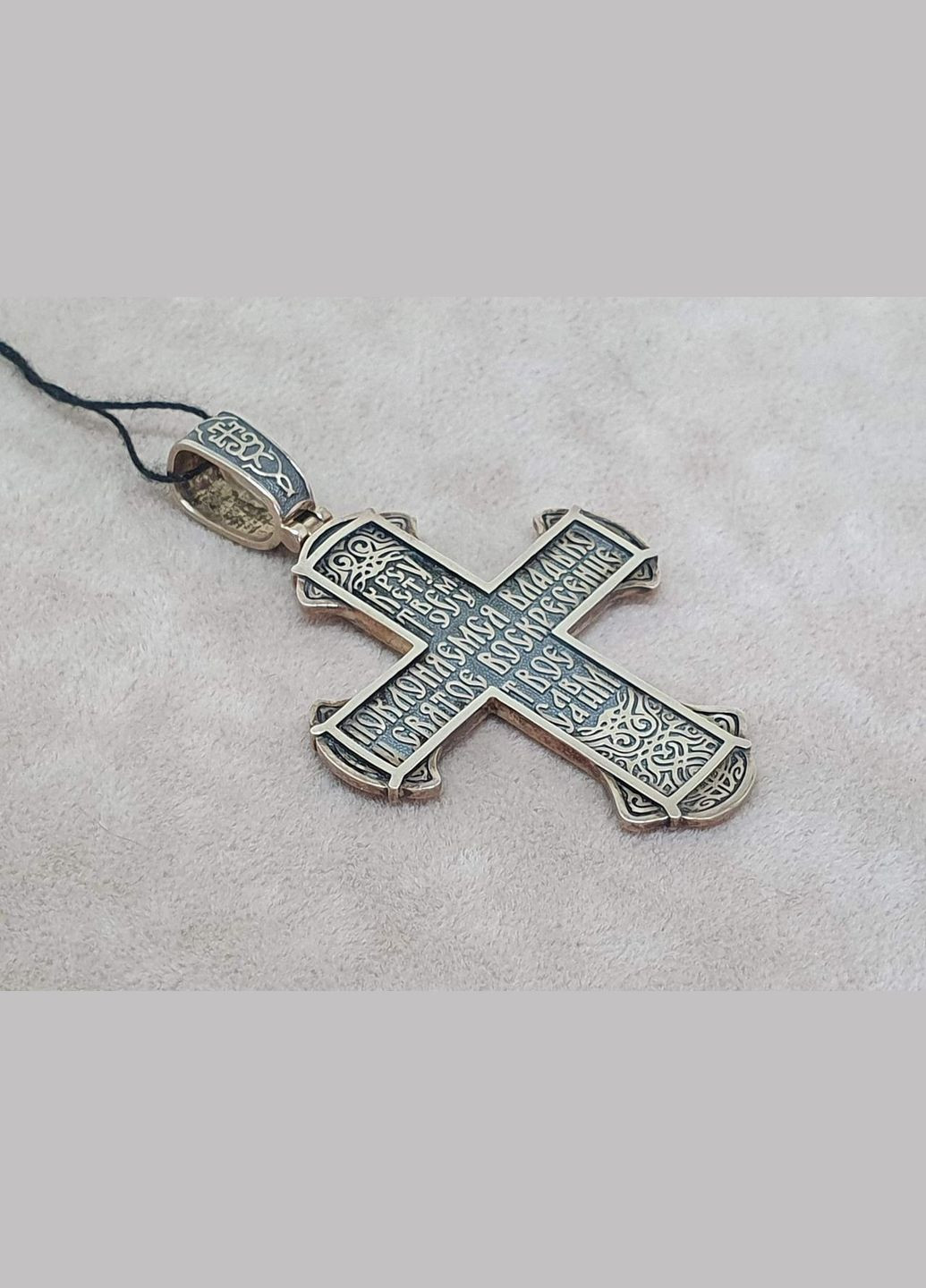 Золотой крестик. Распятие Христа. 11520-Ч ЕВРО Харківська ювелірна фабрика (331885911)