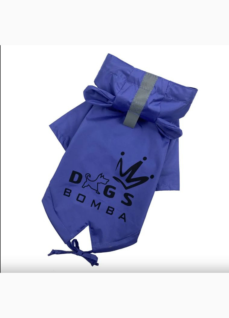 Дождевик для собак, фиолет синий, №2 Dogs Bomba (335841331)