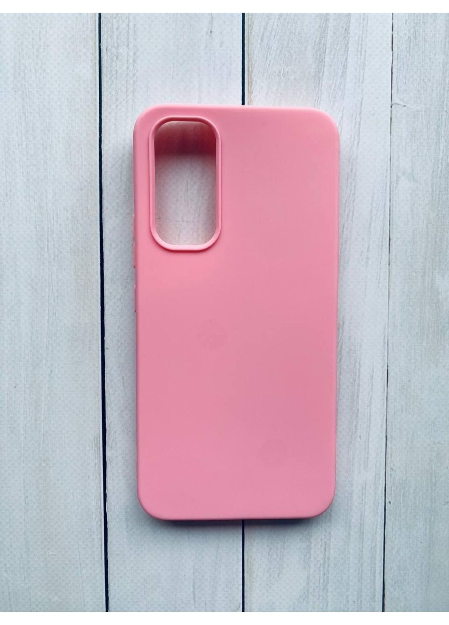 Силіконовий матовий чохол на Samsung Galaxy A54 5G (A546) Рожевий Creative (360681286)