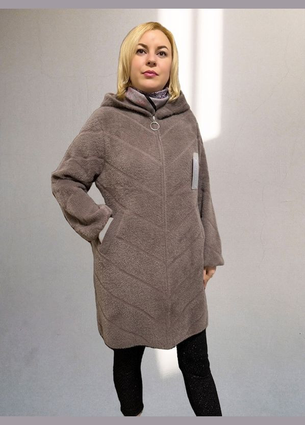 Розово-коричневый кардиган Value Plus