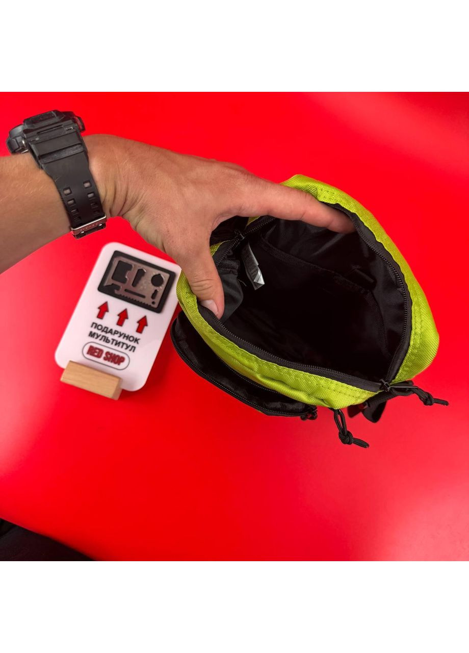 Месенджер delta Сумка Кархартт Дельта Барсетка через плечі колір Зелений No Brand (361668906)