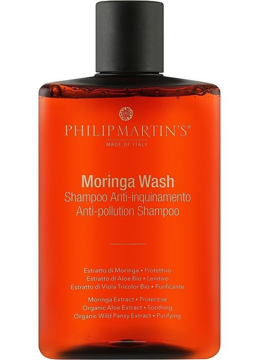 Шампунь для захисту волосся від впливу навколишнього середовища Moringa Wash 320ml (521911-33848502) Philip Martin's (368645773)