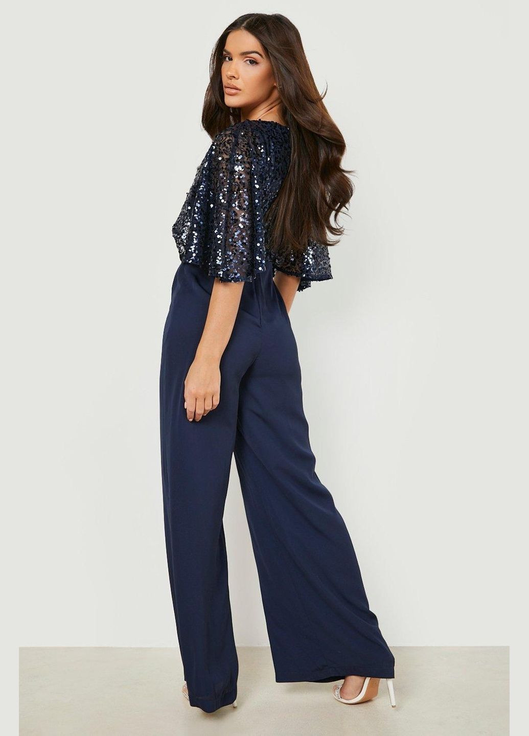 Комбинезон Boohoo бесцветный