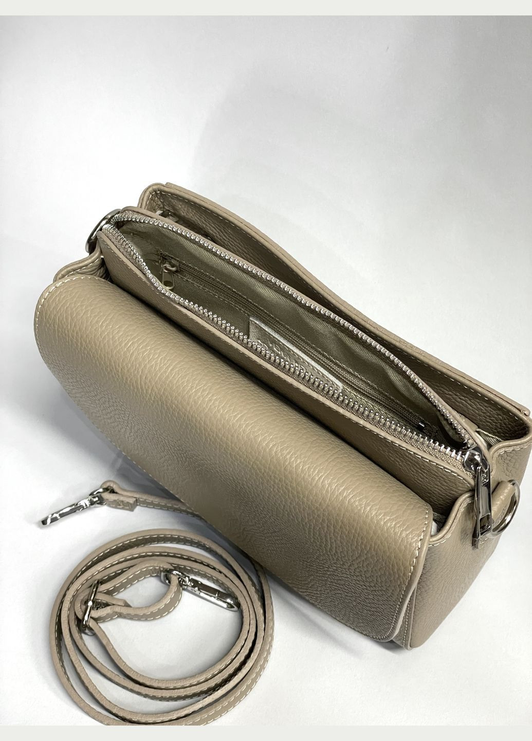 Сумка женская натуральная кожа Италия, с длинным ремешком, кроссбоди, классическая Bella Bertucci Кросбоді (341251987)