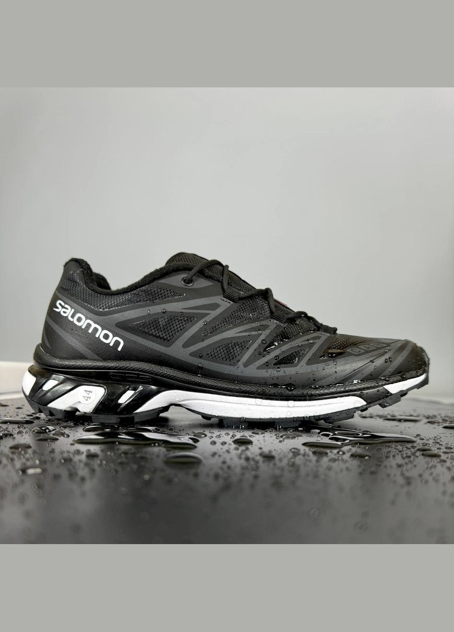 Черные зимние кроссовки зимние мужские salomon xt-6 winter gore-tex black termo fleece | саломон хт-6 черные термо с флисом No Brand