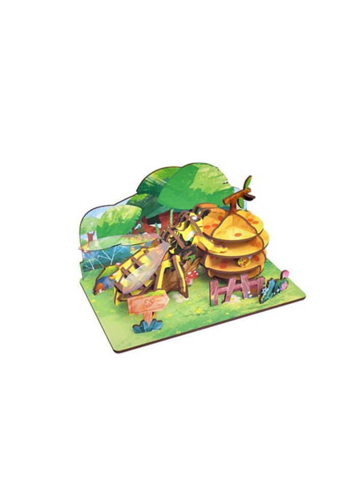 Деревянный пазл 3D "Bees" 68039W 43 детали Bambi (343275674)