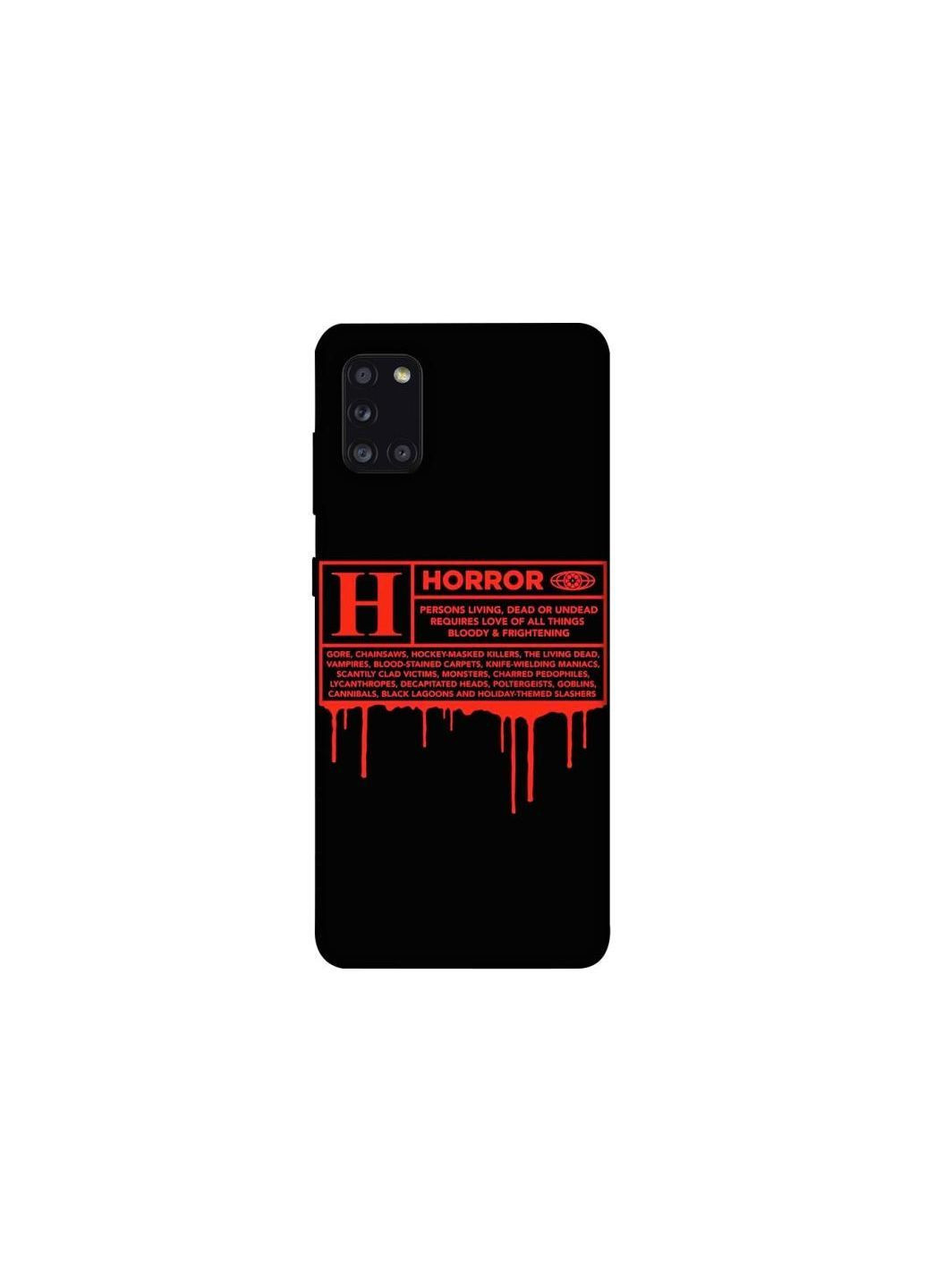 Чохол на Samsung Galaxy A31 Horror Halloween Frontalka (363895602)