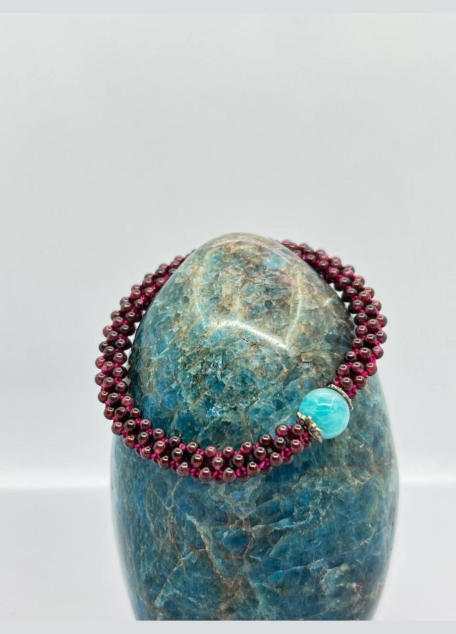 Браслет гранат 3 мм 20 см No Brand (293517070)