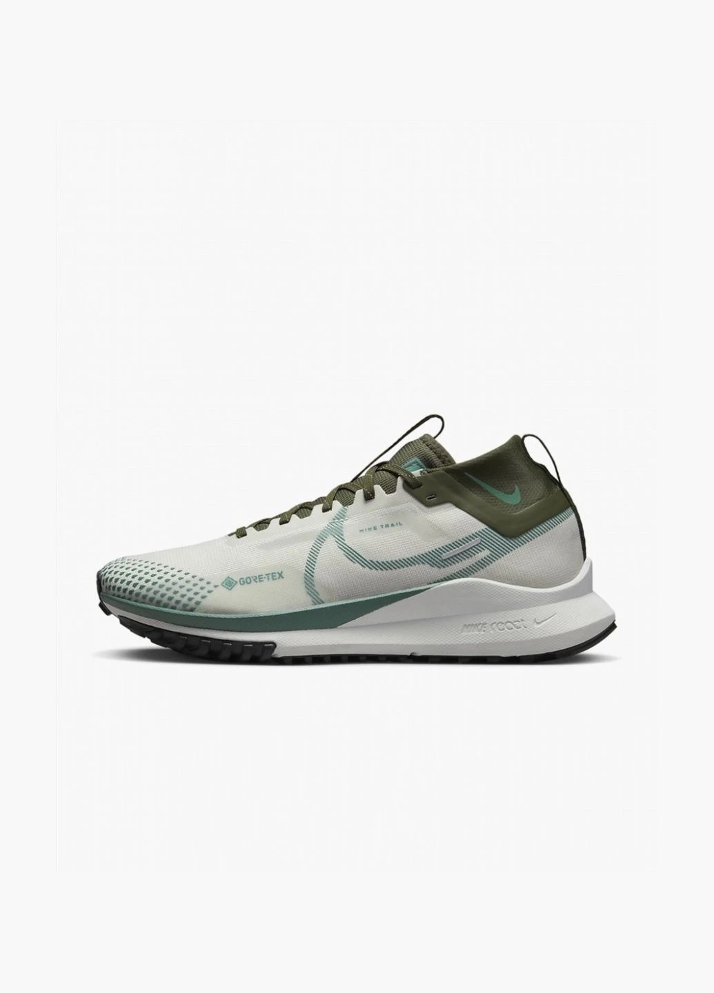 Белые кроссовки мужские react pegasus trail 4 gore-tex white fb2193-001 Nike