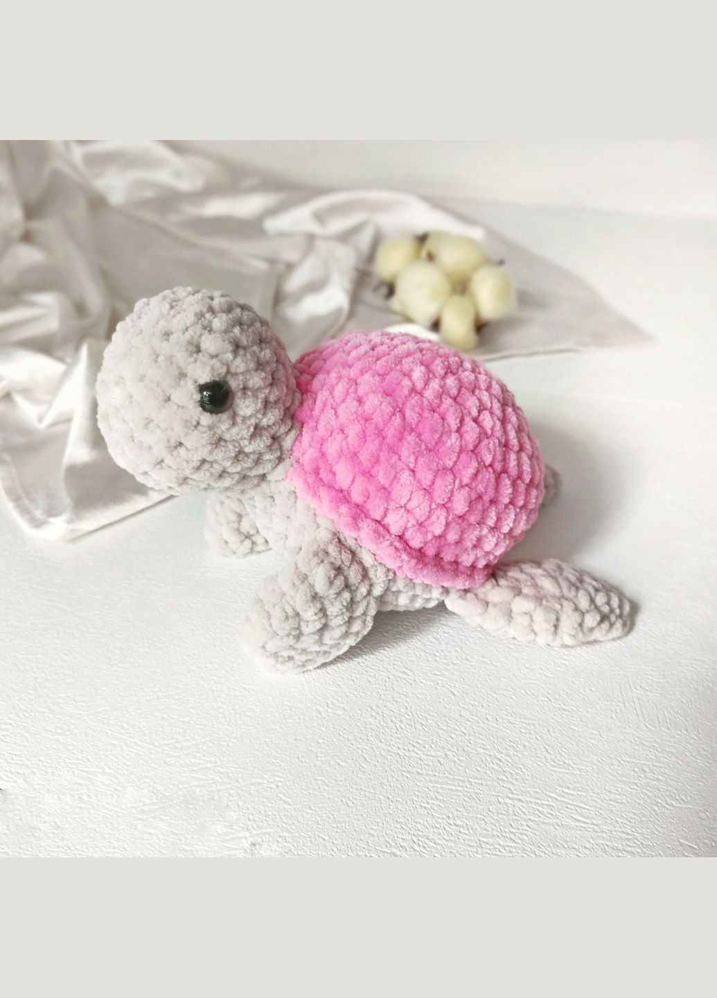 Набор для вязания черепашки (бежевый с розовым) Hand Made (316089596)