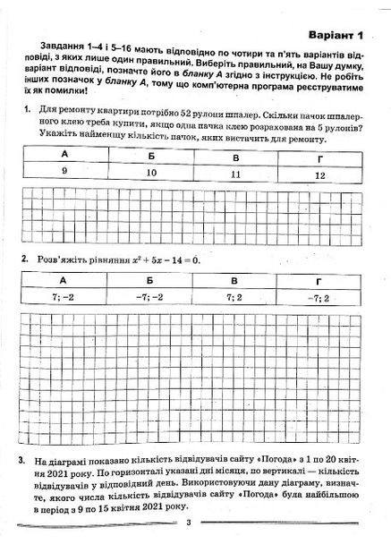 Математика. Тестовые задания 2022 Торсінг (317042540)