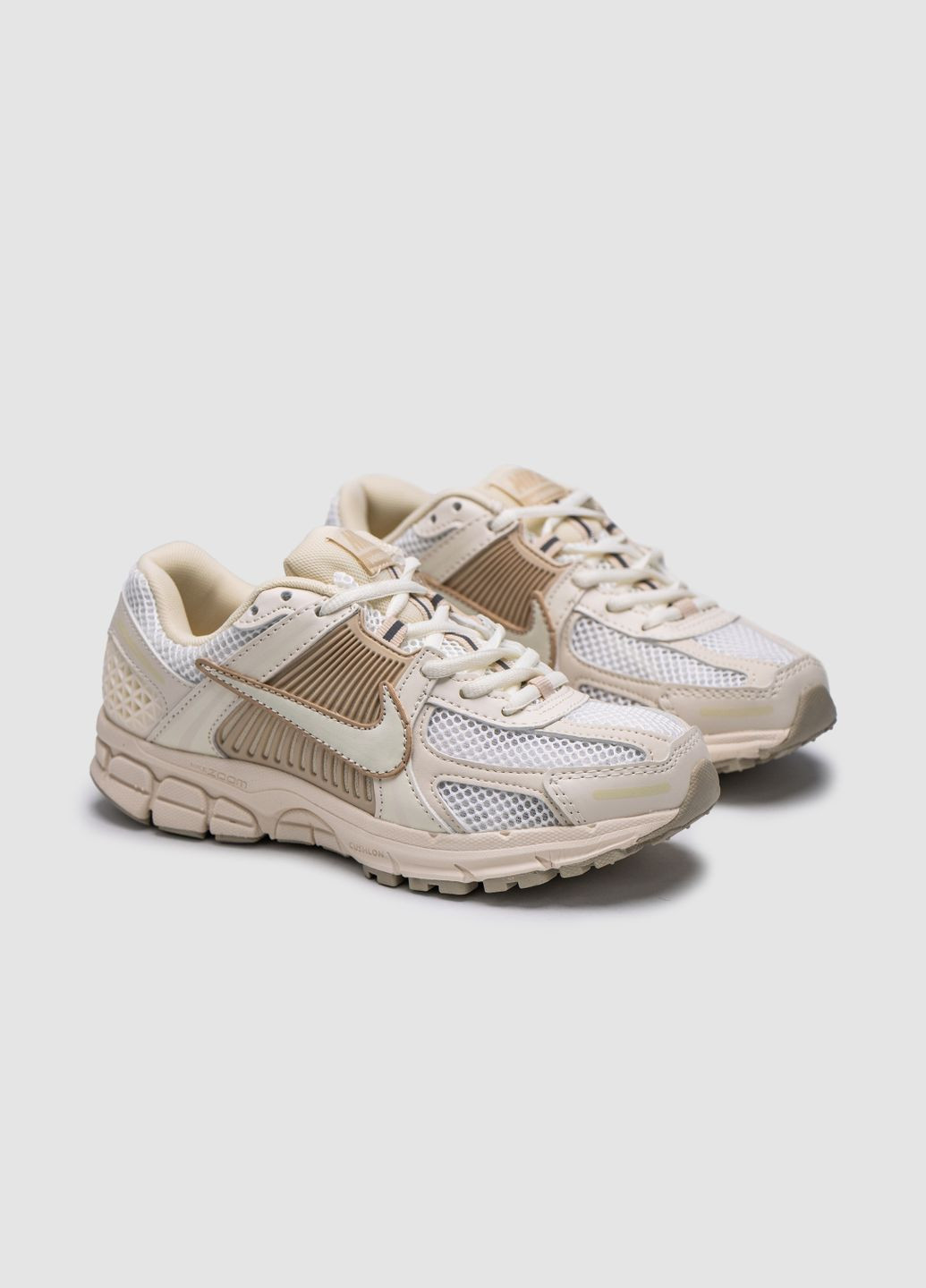 Кросівки жіночі Nike Light Orewood Brown No Brand Air Zoom Vomero 5 Sail бежеві демісезони (336377345)