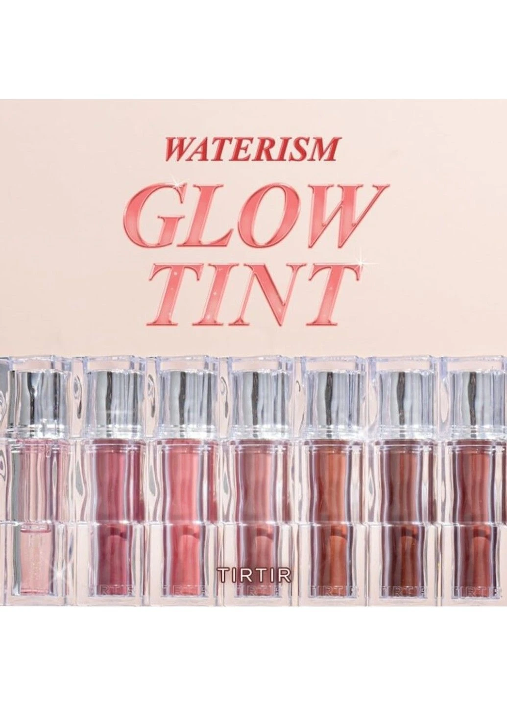 Глянцевый тинт для губ Waterism glow Tint 02 Merry Coral TIRTIR (391291608)