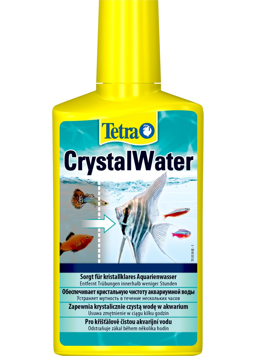 Засіб для догляду за водою Aqua Crystal Water проти помутніння води 250 мл (4004218198739) Tetra (279571436)