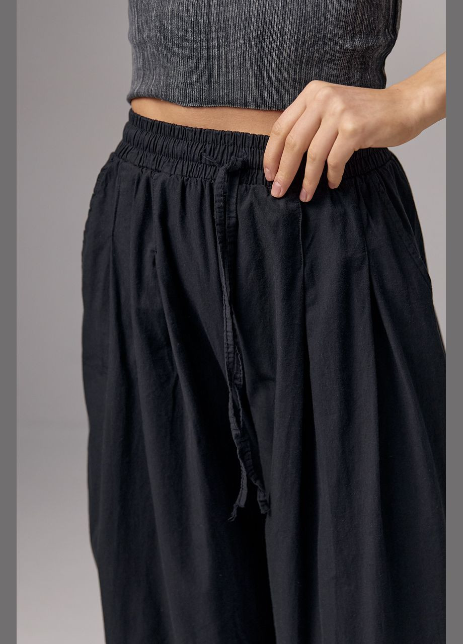 Жіночі штани на резинці 21510 Lurex (292252915)