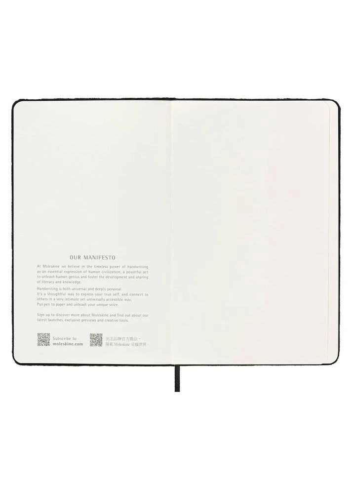Записная книжка Velvet средняя линия черный+бокс LCNBVELVQP060D Moleskine (317304893)