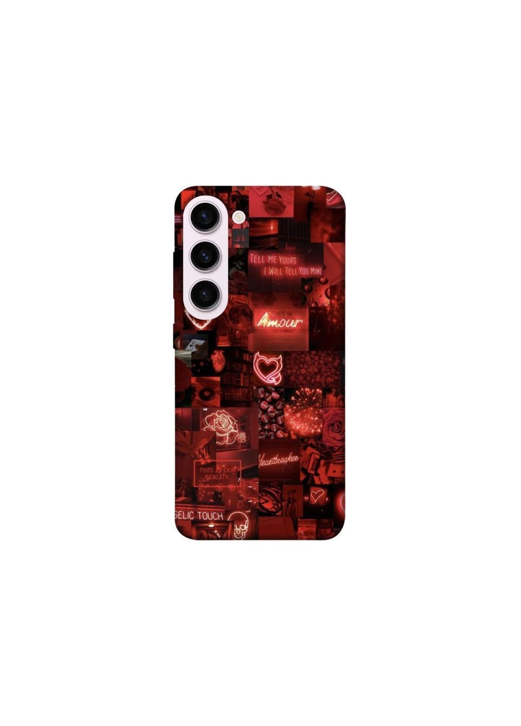 Чохол на Samsung Galaxy S23+ Love collage ver.6 Frontalka (377900242)