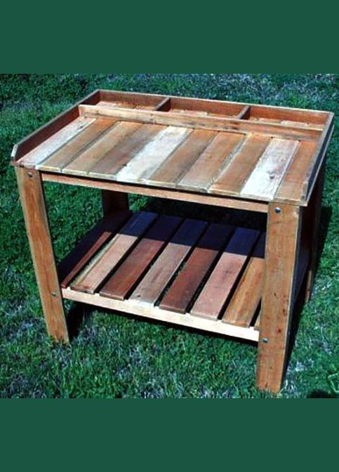 Робочий стіл садівника з дерева Портеро мускат (РСД-002507) No Brand (328959912)