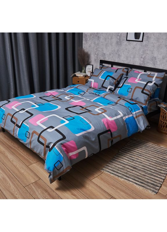 Комплект постельного белья Бязь Gold Люкс «» Семейные 143х210х2 наволочки 2х70х70 (MS-820006782) Moon&Star Retro Vibes (356114407)