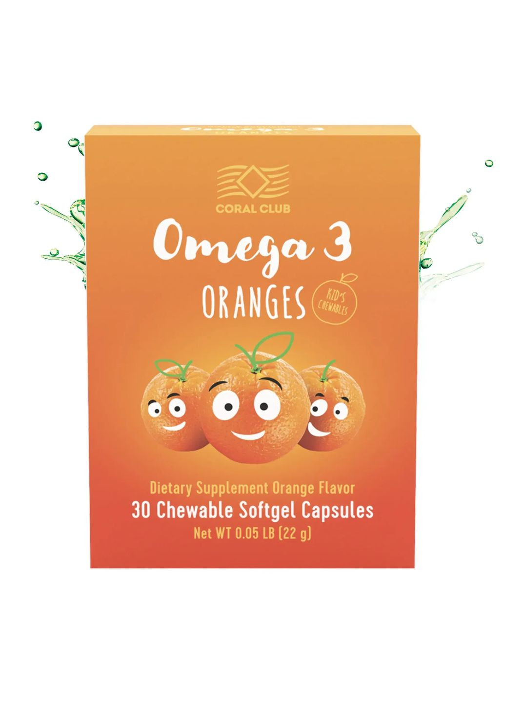 Омега 3 Апельсина (30 шт) Coral Club No Brand (351480111)