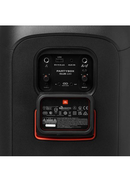 Bluetooth Колонка PartyBox Club 120 (JBLPBCLUB120EP) Black UA JBL (370618435)