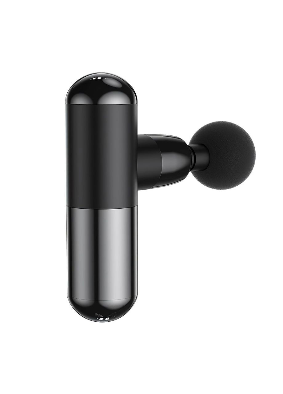 Ударний масажер акумуляторний вібромасажер перкусійний із 4 насадками 6 режимів для відновлення м'язів для шиї спини ніг тіла XO (361029135)