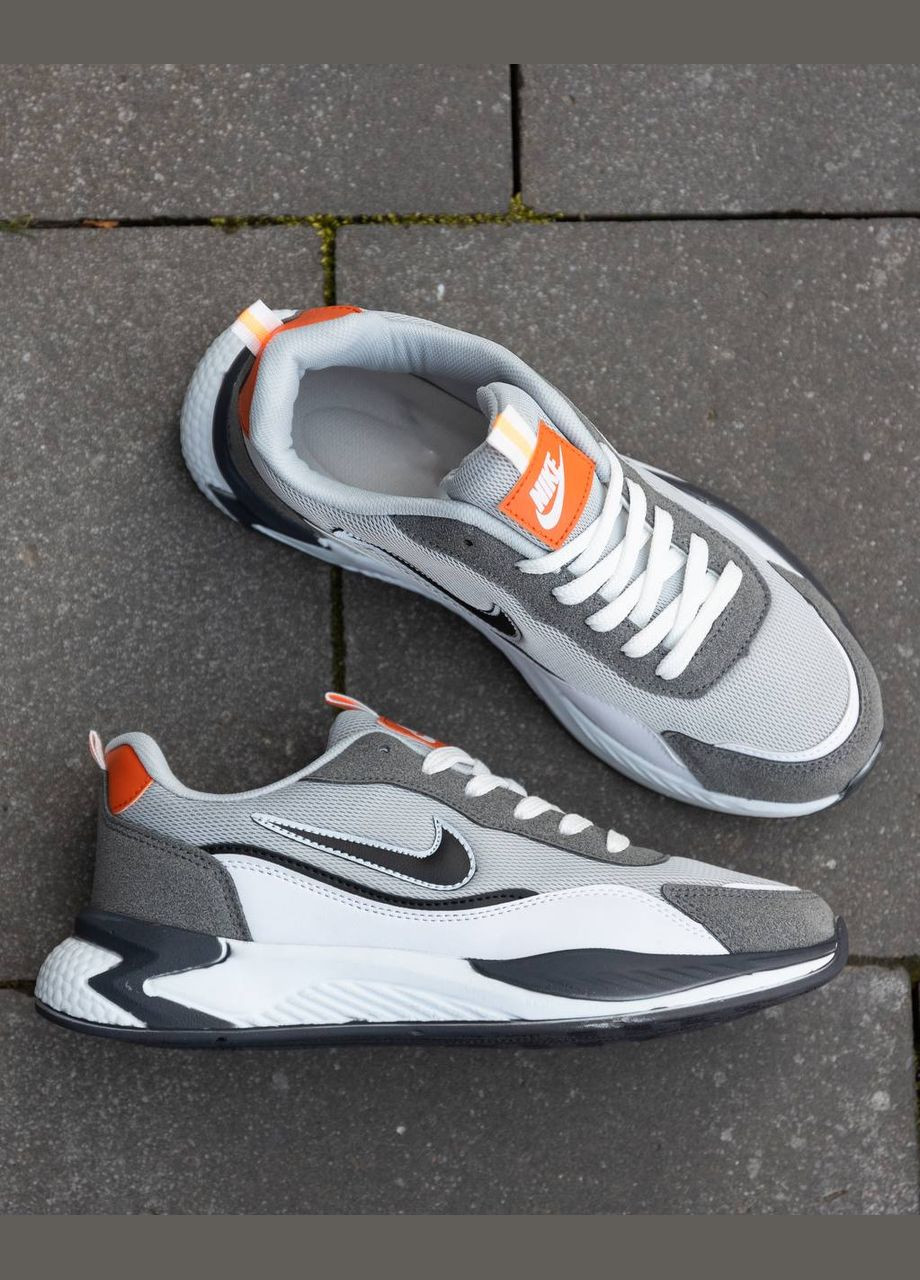 Серые всесезонные кроссовки Vakko Nike Racer Grey