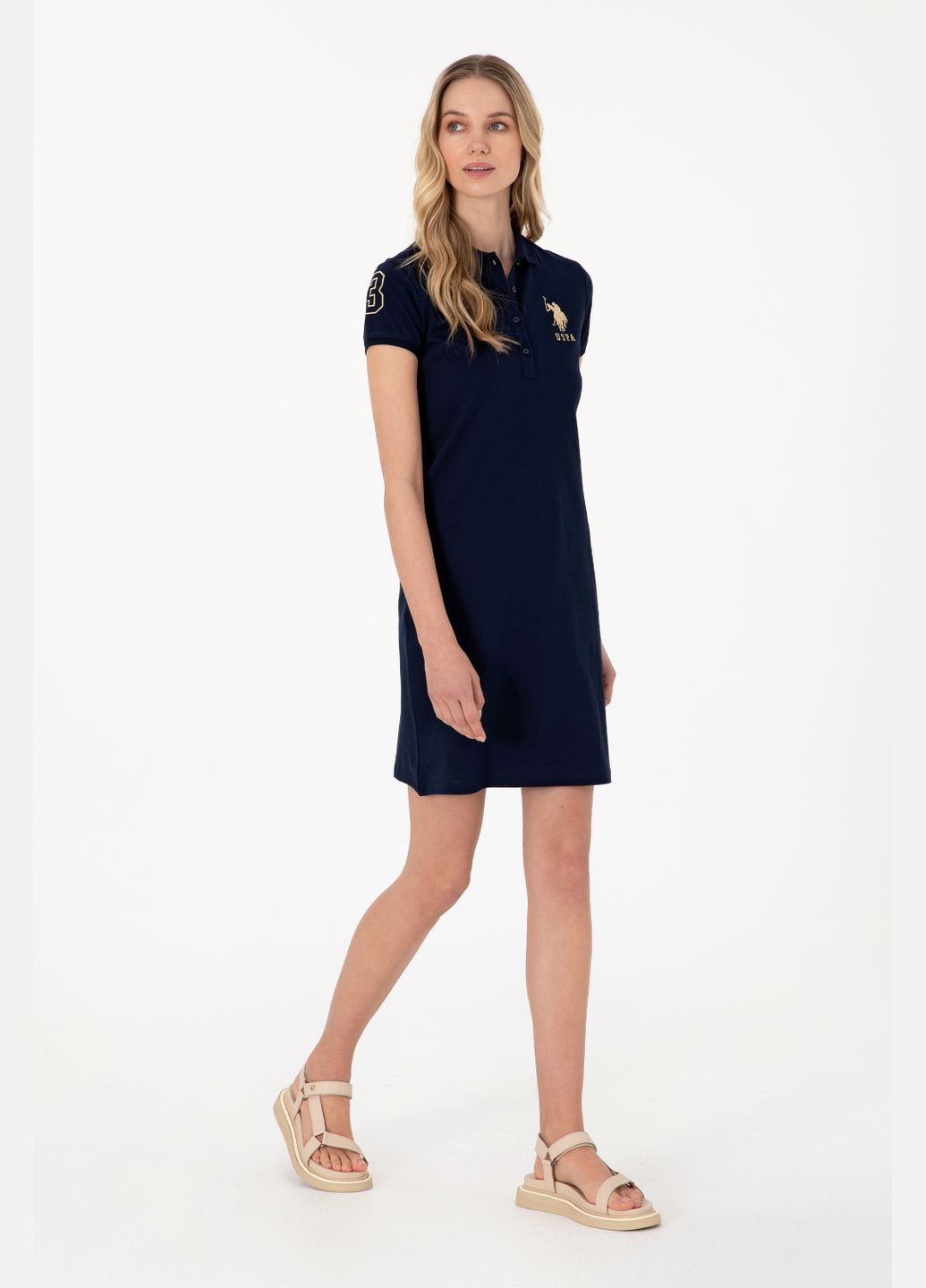 Темно-синя сукня, u.s. polo assn,жіноча U.S. Polo Assn.