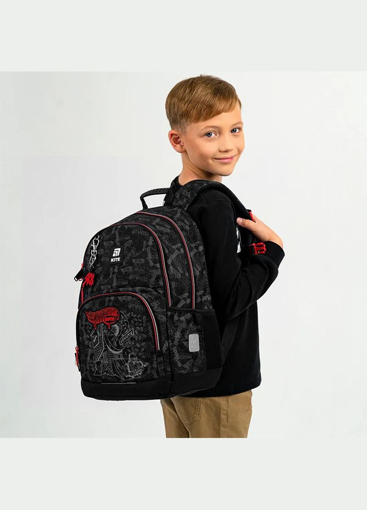 Рюкзак Education Hot Wheels Skate 12 л HW25-585M Kite (323168296)