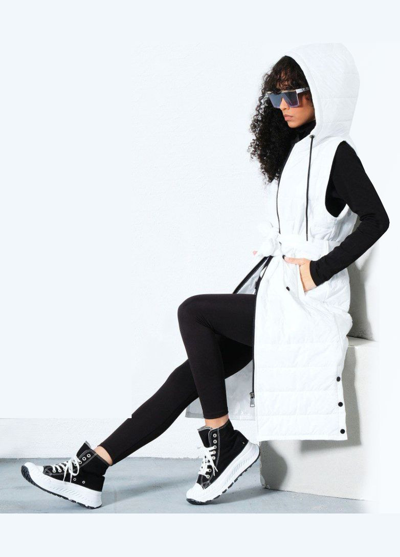 Белая длинная женская жилетка. Signet (341090058)