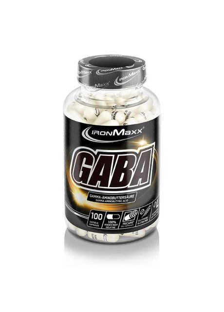 Аминокислота GABA, 100 капсул Ironmaxx (322293194)