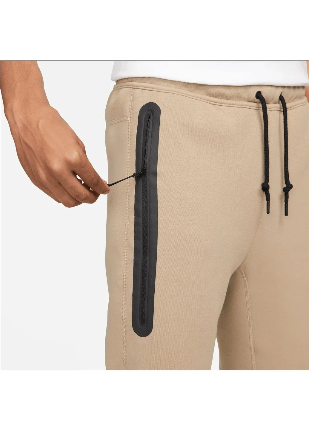 Штани чоловічі Sportswear Tech Fleece Beige Nike (364662636)