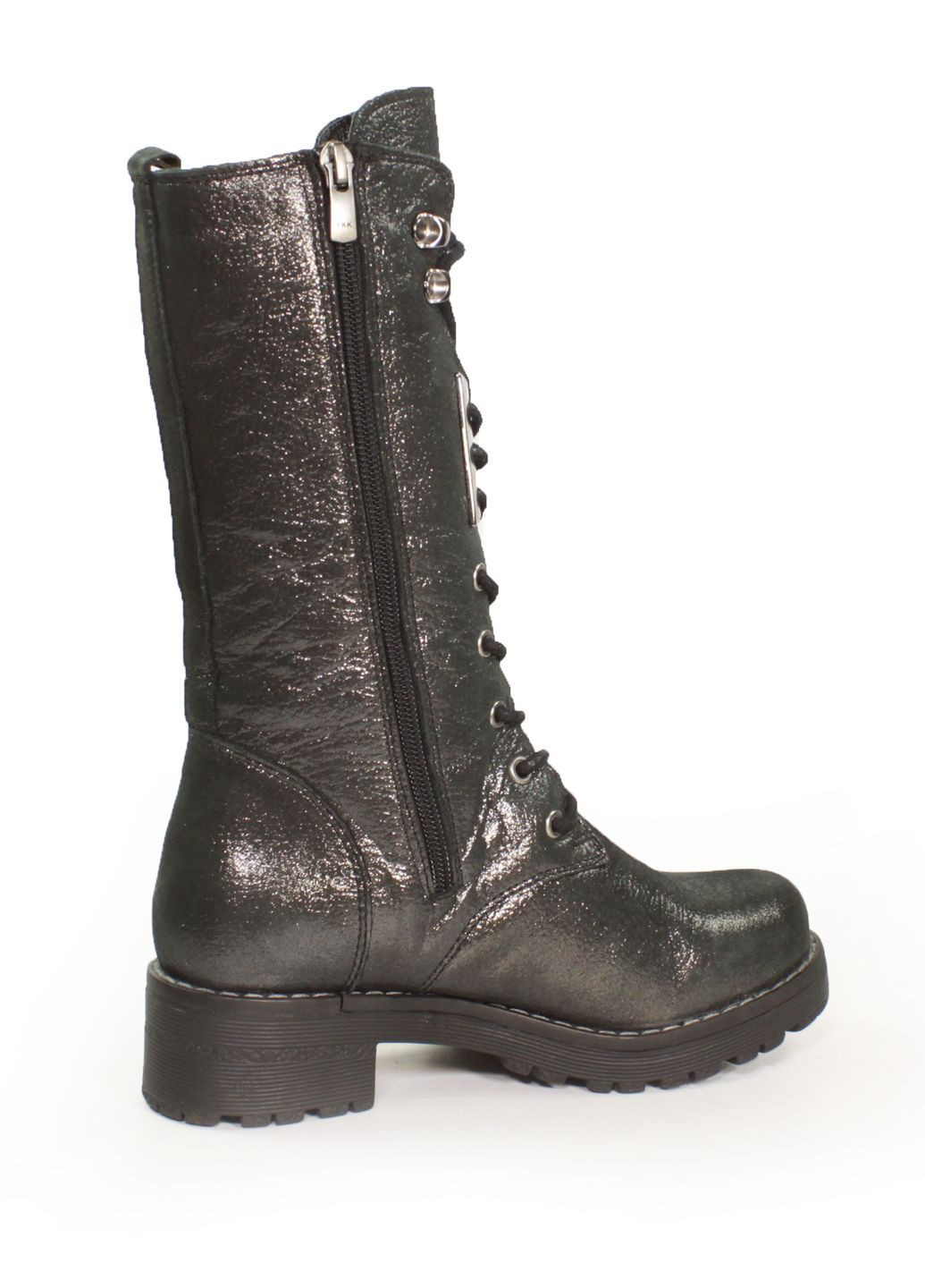 Жіночі зимові високі черевики з натуральної шкіри з повним хутром It-Girl (369900726)