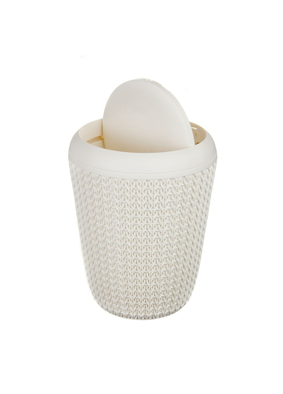 Контейнер для сміття з поворотною кришкою Knit 6 л (00777) Curver (334004402)