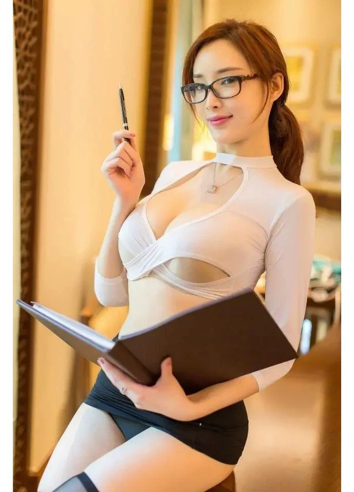 Игровой костюм секретарши для ролевых игр и интима. Сексуальный костюм секретарши черно белый China (361440958)