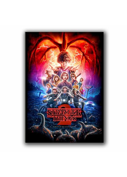 Постер плакат Очень странные дела Stranger Things Дивные дива А3 42х29 см (poster_0109) No Brand (327004188)