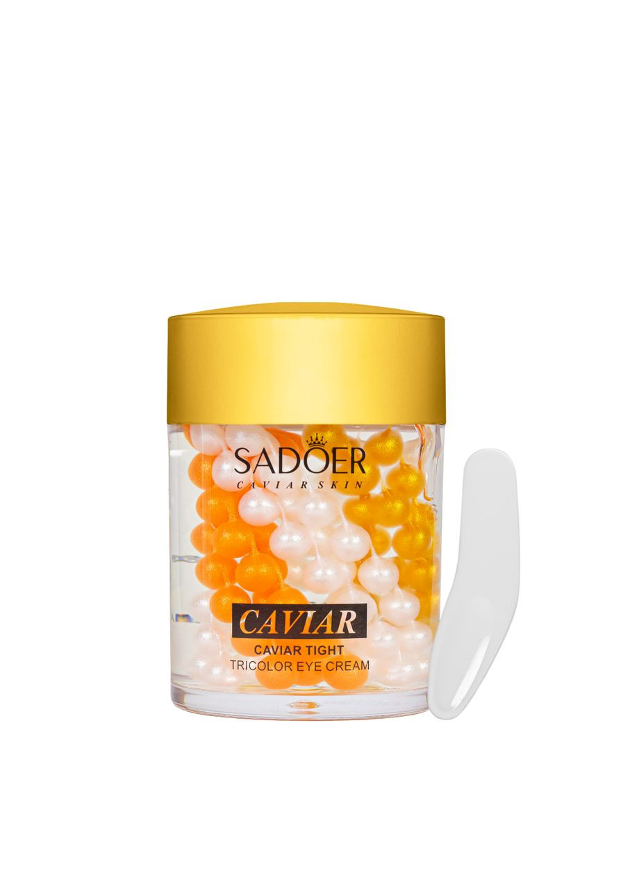 Крем для шкіри навколо очей проти зморшок з екстрактом ікри Caviar 60 г SD51773 SADOER (302723248)
