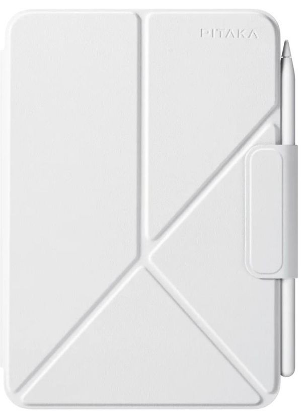 Чохол MagEZ Case Folio 2 White for Pad mini 6/7 A15 Bionic/A17 Pro (FIM2402) Pitaka (317914527)