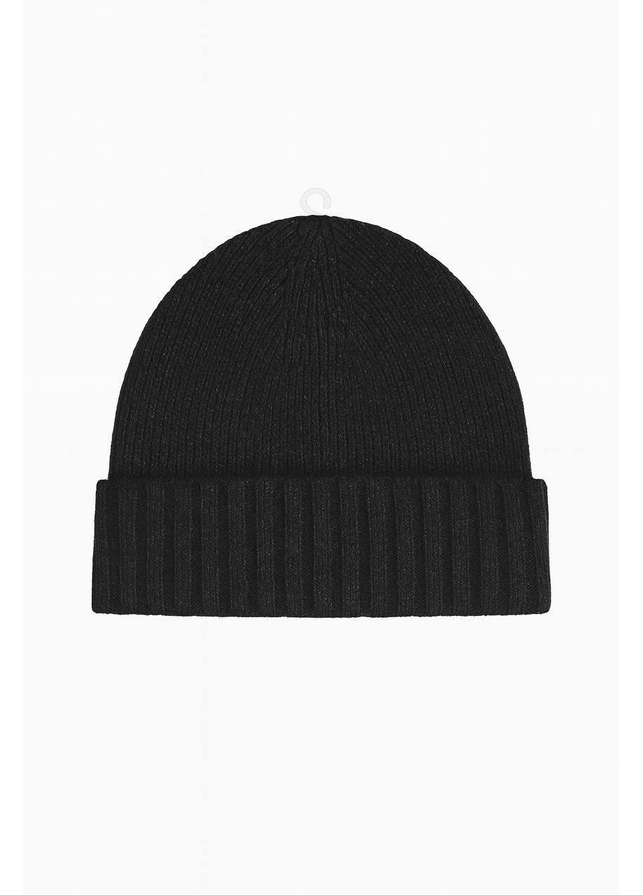 Шапка мужская черного цвета The North Face TNF тнф No Brand (362558696)