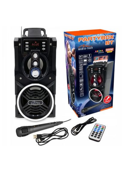 Акустична система (MT3150) Media-Tech Boombox BT 18W Black (366160348)