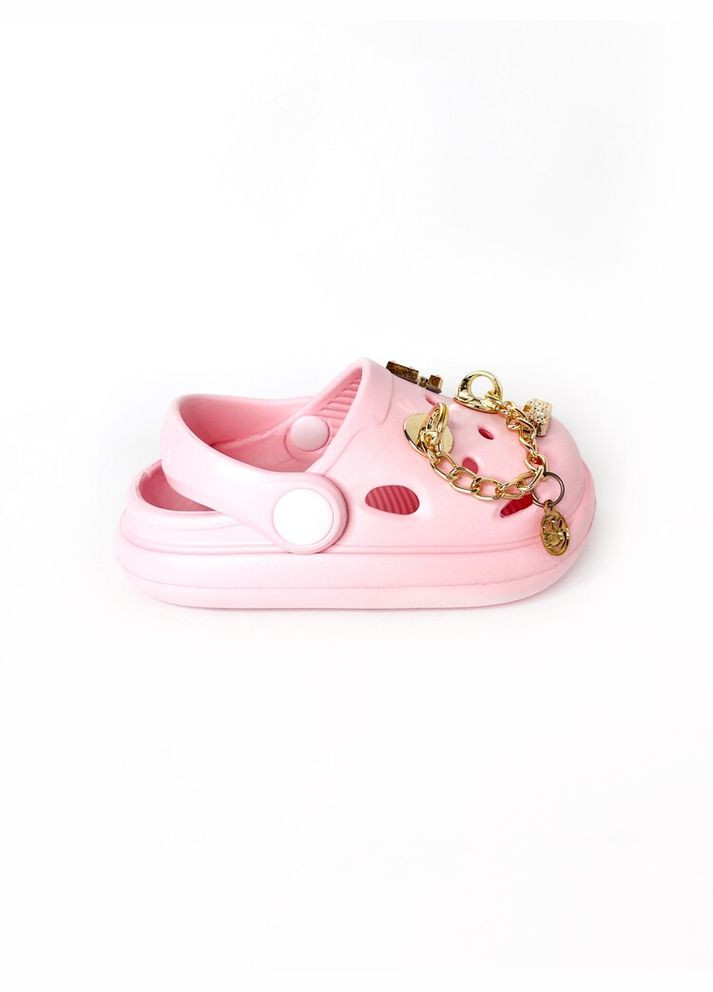 Дитячі крокси сабо ВВТ 21 р 14 см рожевий артикул Ш170 BBT (335250631)