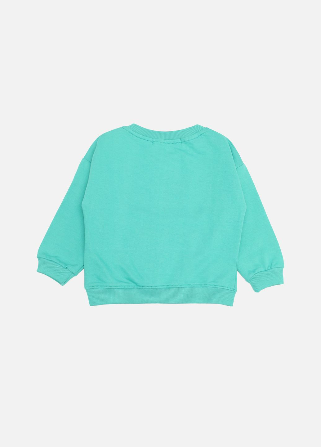 Yuki світшот для хлопчика колір м'ятний цб-00271952 м'ятний трикотаж